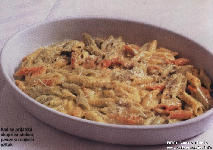 PENNE A LA GENOVESE - Alberto Tomba