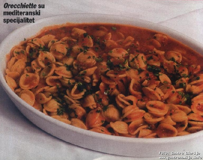 ORECCHIETTE AL PIZZAIOLA - Alberto Tomba